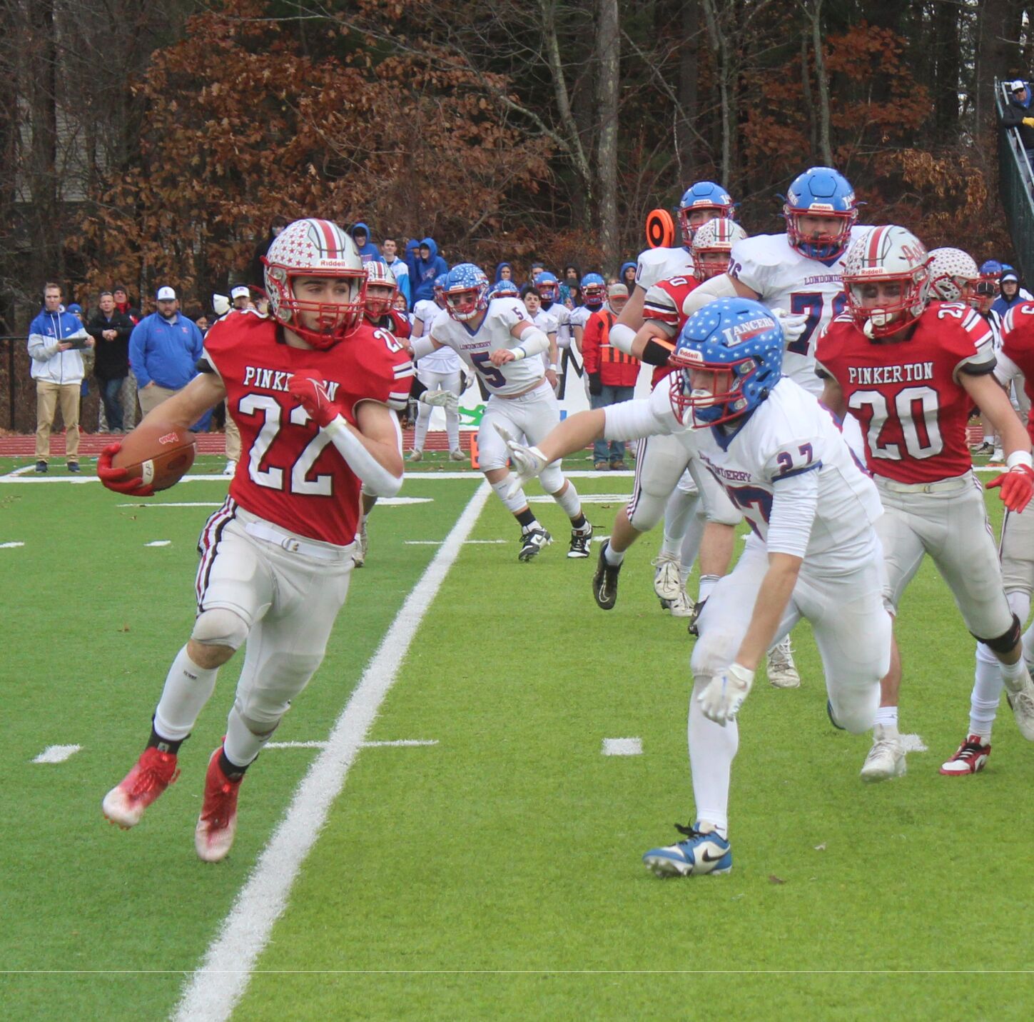 Londonderry Dominates Pinkerton Academy in Division I Semifinals, Hands Pinkerton First Loss