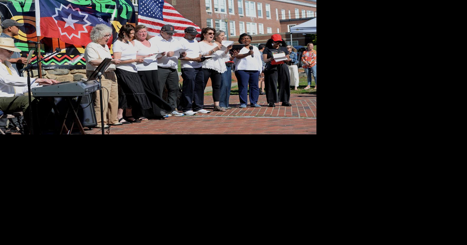 6th annual Juneteenth observance draws crowd in Andover