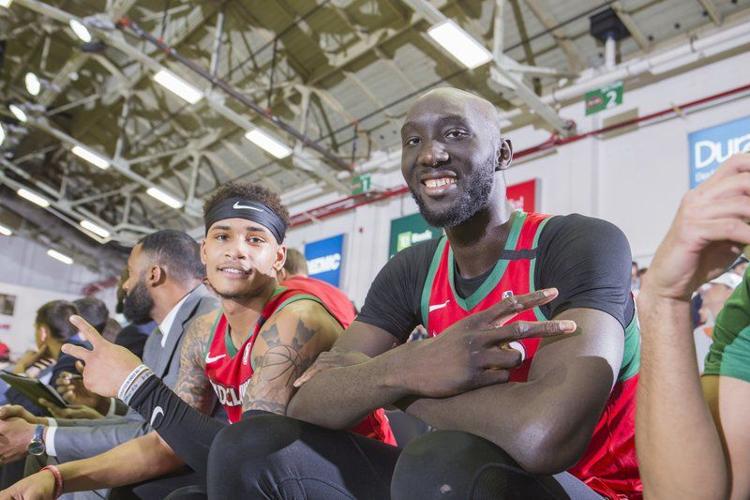 Exclusive: Tacko Fall Reacts to Celtics All-Star Duo, Team Leadership