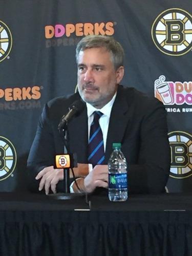 Cam Neely of the Eastern Conference and the Boston Bruins poses