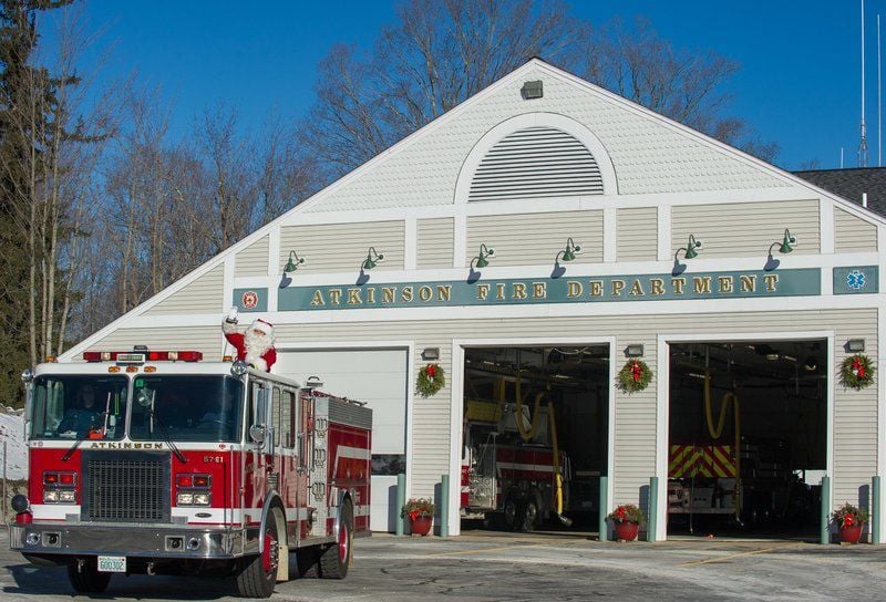 Santa Claus spotted in Atkinson, New Hampshire New Hampshire
