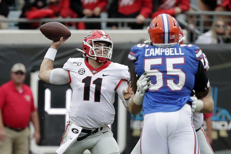 Top 25 College Football Fromm Georgia Beat Rival Florida