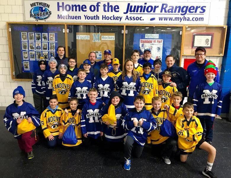 Pee Wee hockey team scores for the homeless News