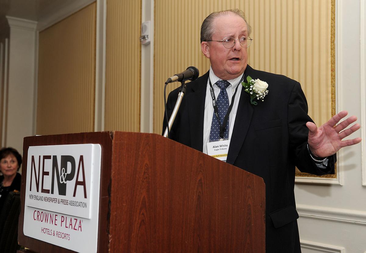 Alan White Longtime Eagle Tribune Editor Dies At 68 News Eagletribune Com