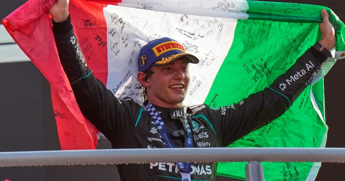 Antonelli's feat at Monza shows how he's shifting the F1 spotlight from Ferrari in Italy