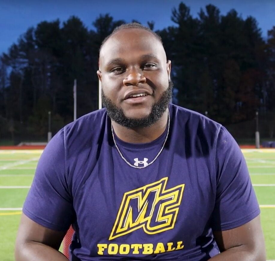 Andover's Nyamwaya takes long road to potential NFL draft pick, after huge  year at Merrimack, Sports