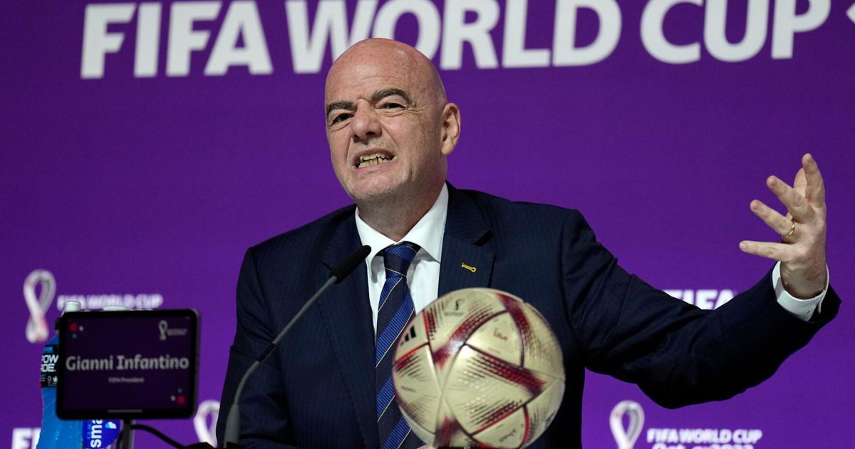 UEFA prepares criminal complaint in Swiss courts against FIFA's Infantino over World Cup sell-off