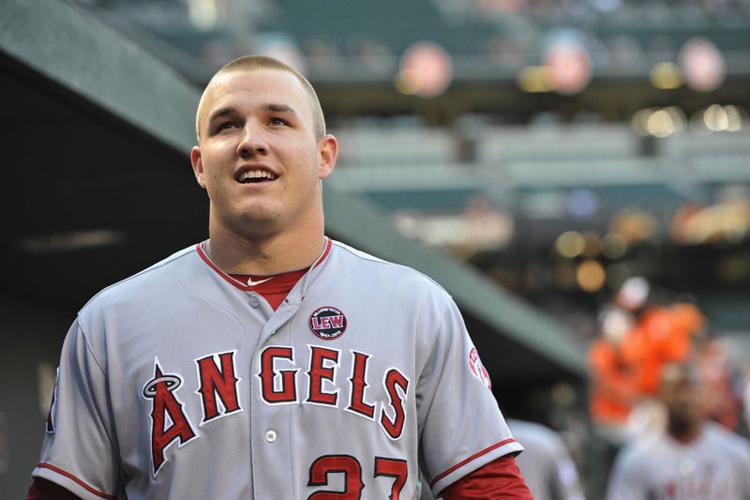 Mike Trout Hits Home Run in First At-Bat as a Father - FanBuzz