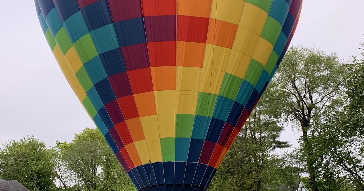 Just dropping in: Hot air balloon delivers surprise to Salem yard - Vimarsana News