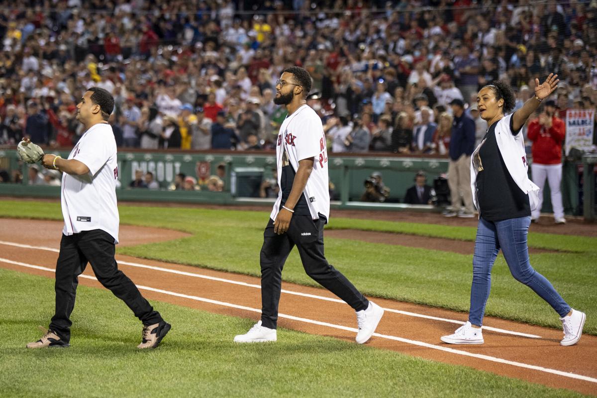 Red Sox honor family of Lawrence hero