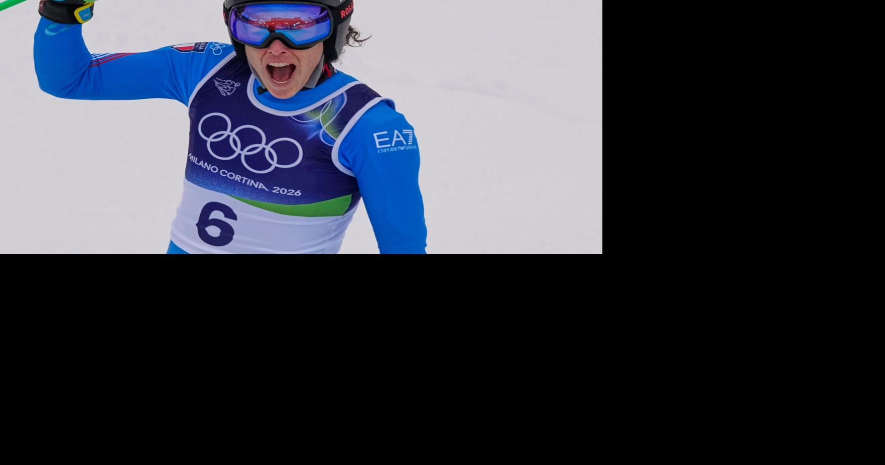 Italy's Federica Brignone completes comeback, nearing gold in women's super-G at Winter Olympics