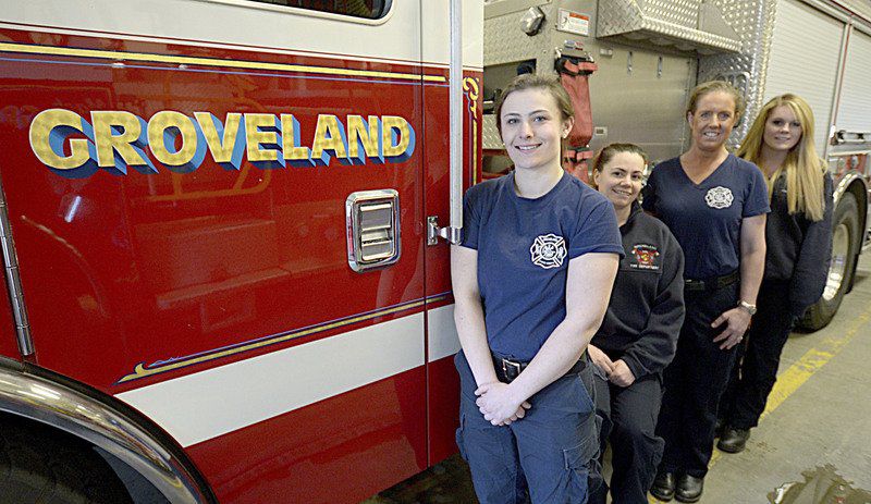 4 Groveland women among call volunteer firefighter program