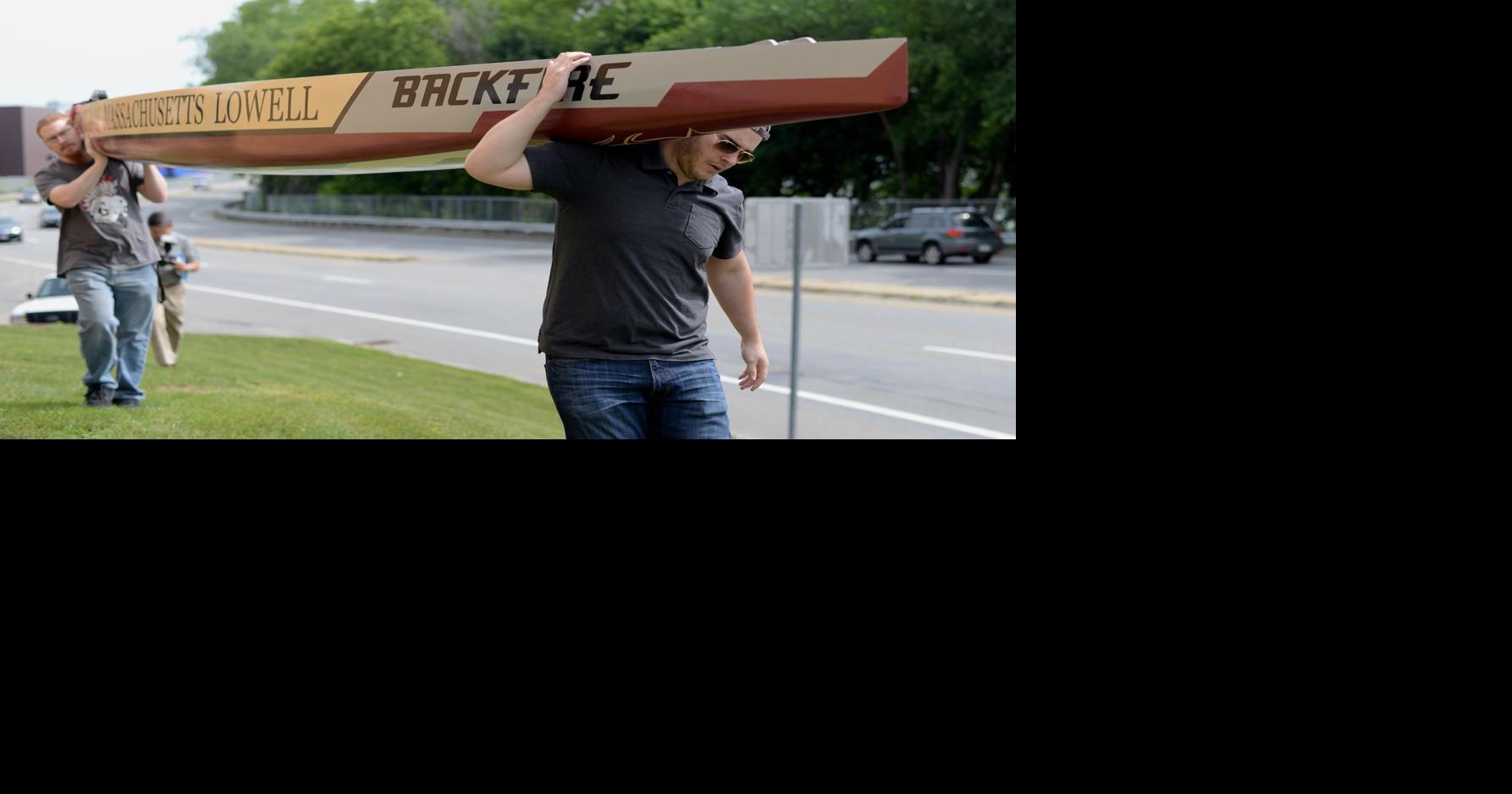 Concrete canoe Engineering students seek the perfect mix Merrimack