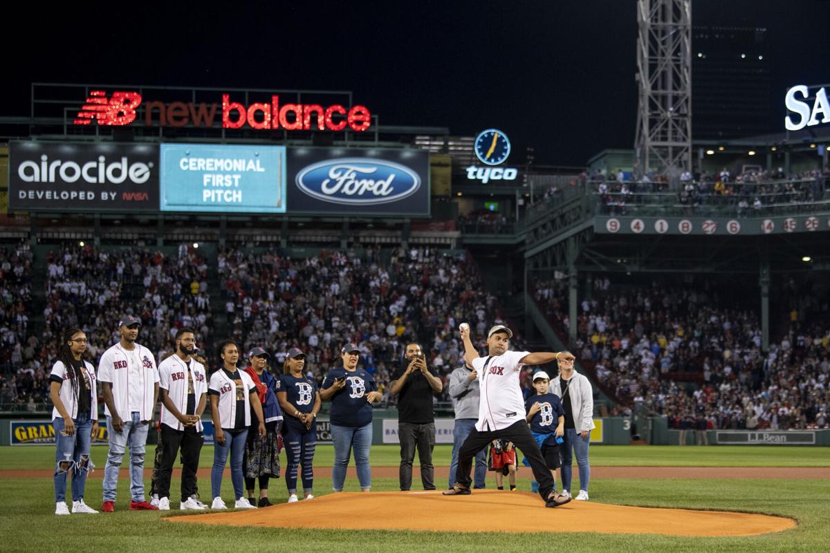 Red Sox honor family of Lawrence hero