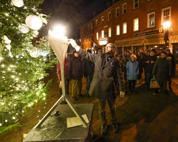 Menorah lighting North Of Boston