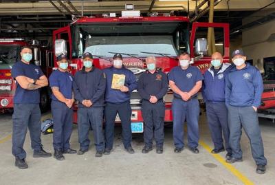 HOMETOWN HEROES: Firefighters read bedtime story to children on video