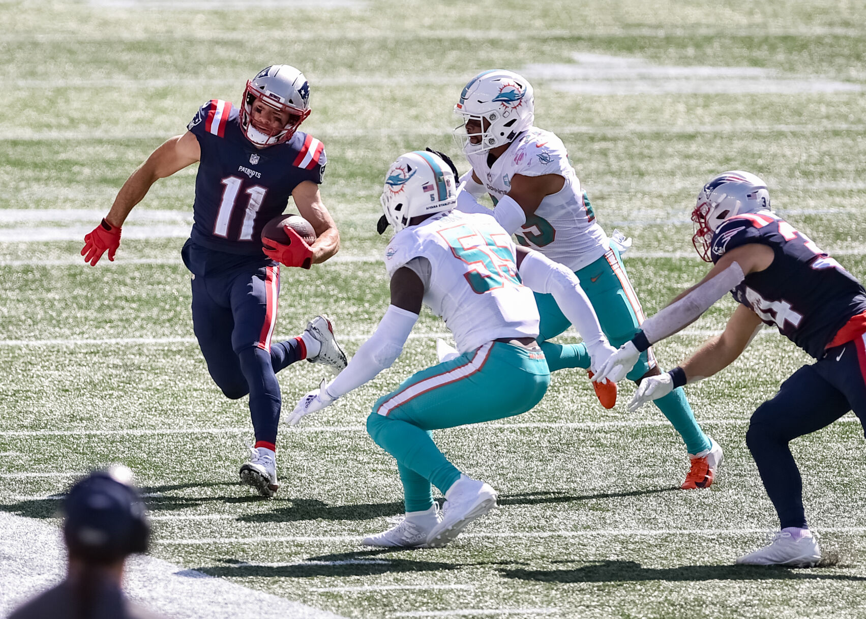 new england patriots vs miana dolphins game