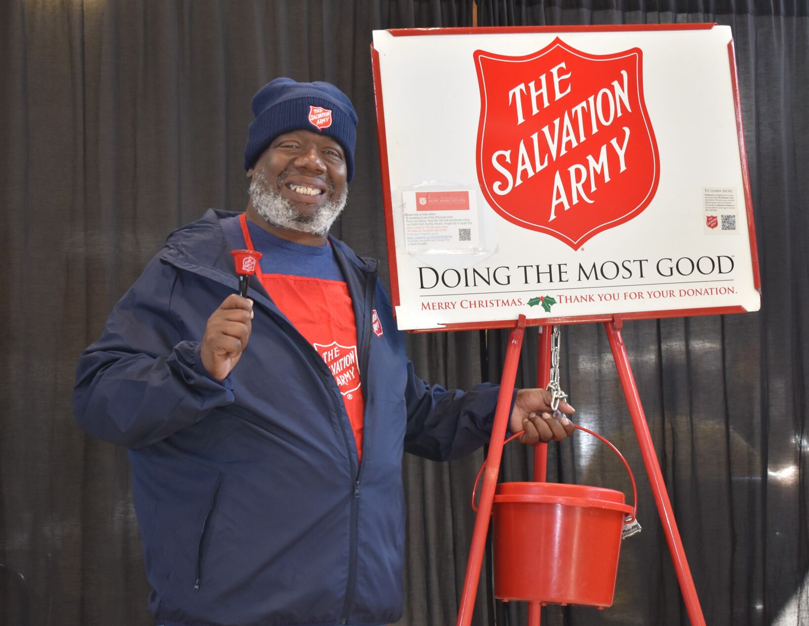 Salvation army kettle campaign sale