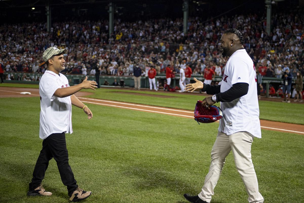 Red Sox honor family of Lawrence hero