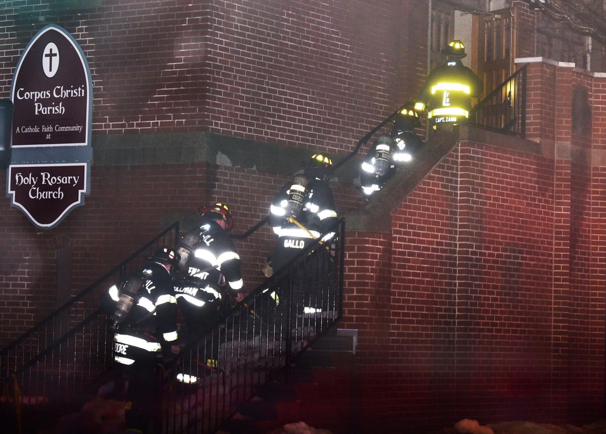 Corpus Christi Parish rectory fire