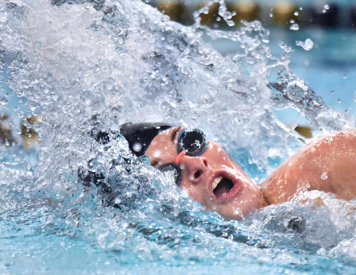 Methuen Rangers at Haverhill Hillies in swimming action.