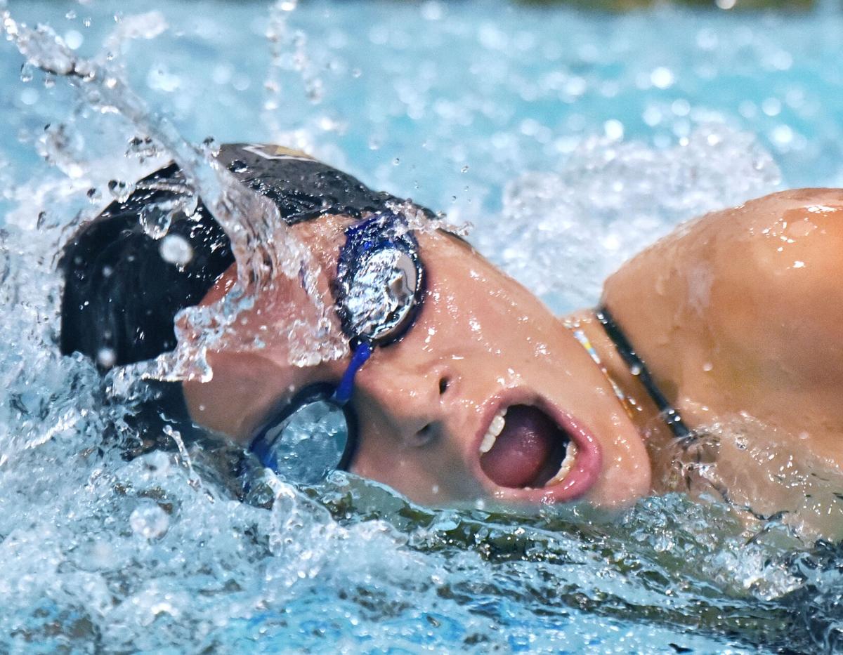 Methuen Rangers at Haverhill Hillies in swimming action.