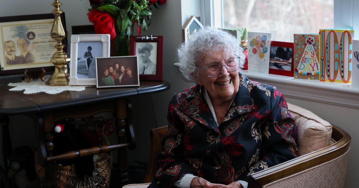 Still soaring: Haverhill resident, former pilot celebrates 100 years