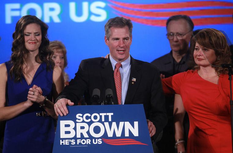 Origins of the tomahawk chop: Scott Brown's staffers mocking