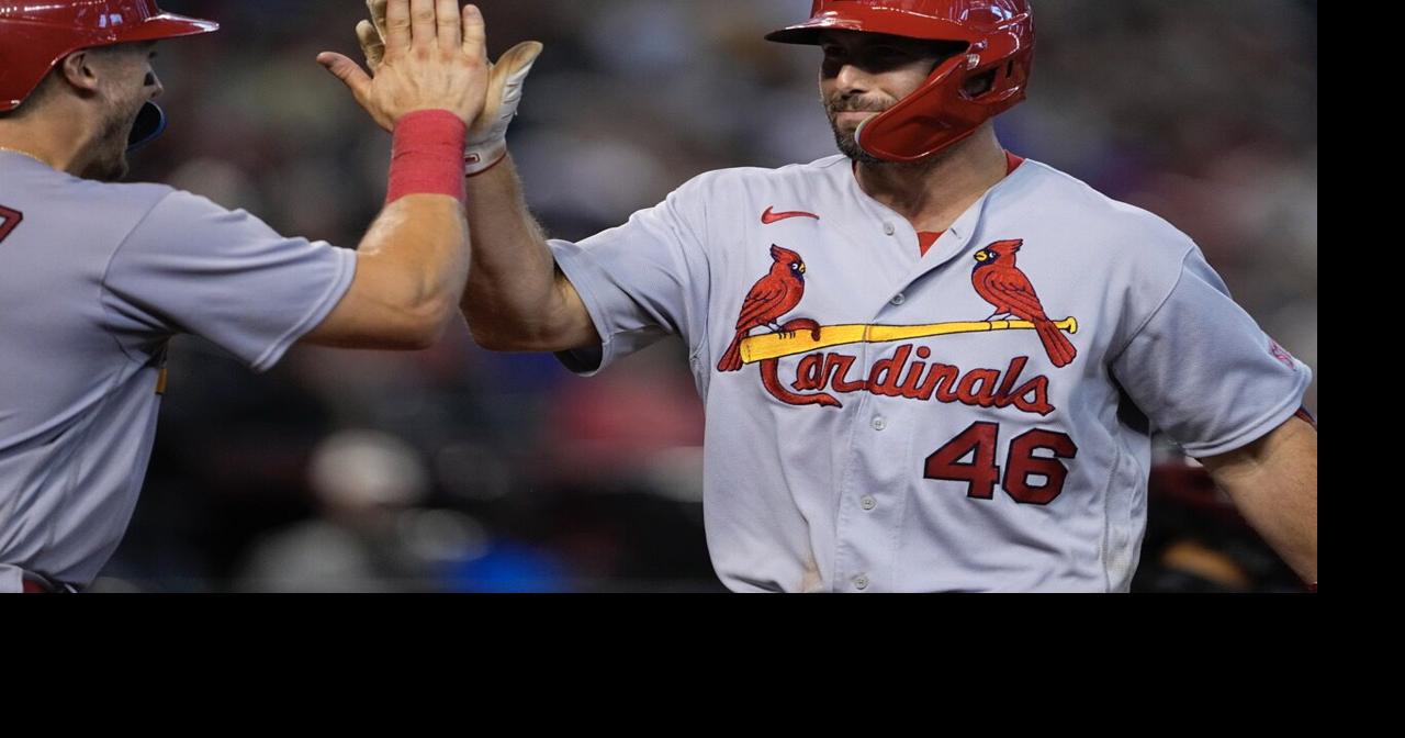 Jersey Back of Paul Goldschmidt, St. Louis Cardinals Editorial