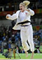 Harrison rejoices in gold medal performance