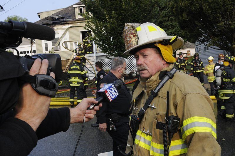 New Fire Department Boston Massachusetts Rescue Firefighter T-Shirt