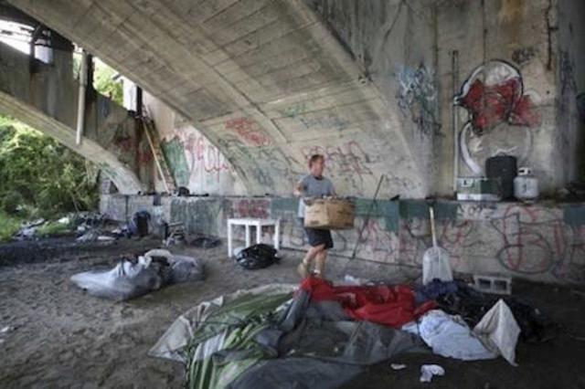 Homeless Encampment Returns Under Casey Bridge News