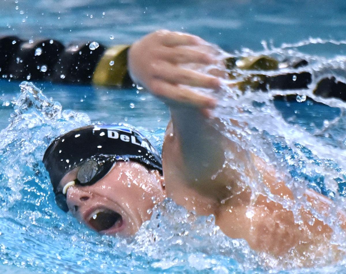 Methuen Rangers at Haverhill Hillies in swimming action.