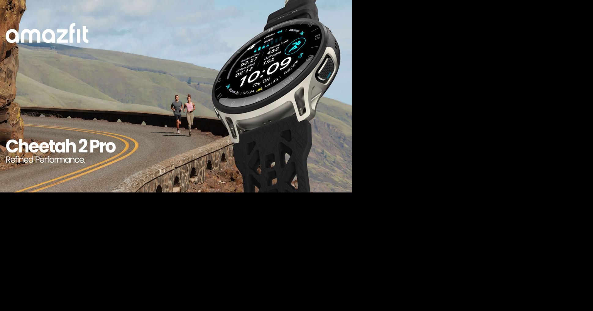 Amazfit stellt die Cheetah 2 Pro vor, eine leistungsstarke Sportuhr für die Vorbereitung auf Marathonläufe