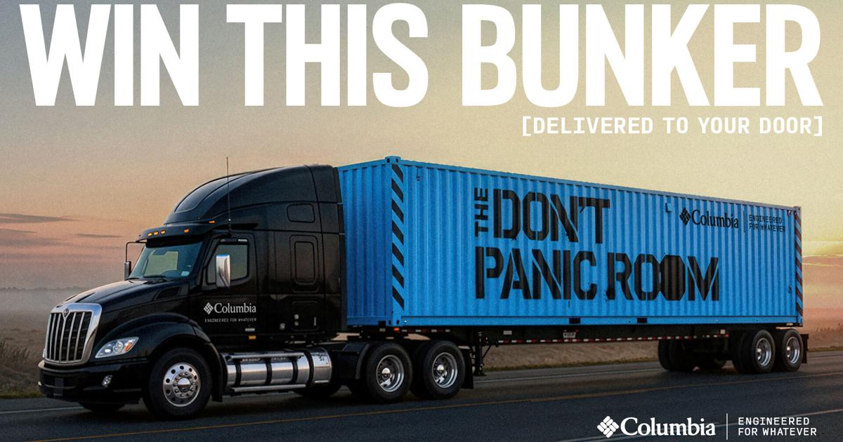 Columbia Sportswear to Give Away Survival Bunker with Launch of the "Don't Panic Room