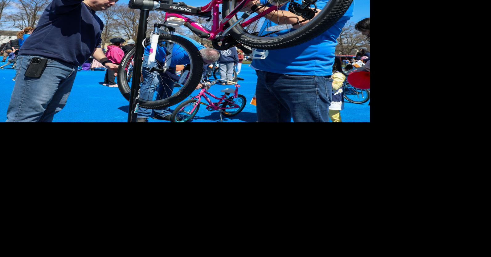Youths win brand-new bikes at Healthy Kids Day