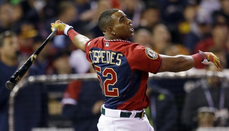 MLB: Yoenis Cespedes beats Todd Frazier 9-1 to repeat as Home Run Derby  champion, News News