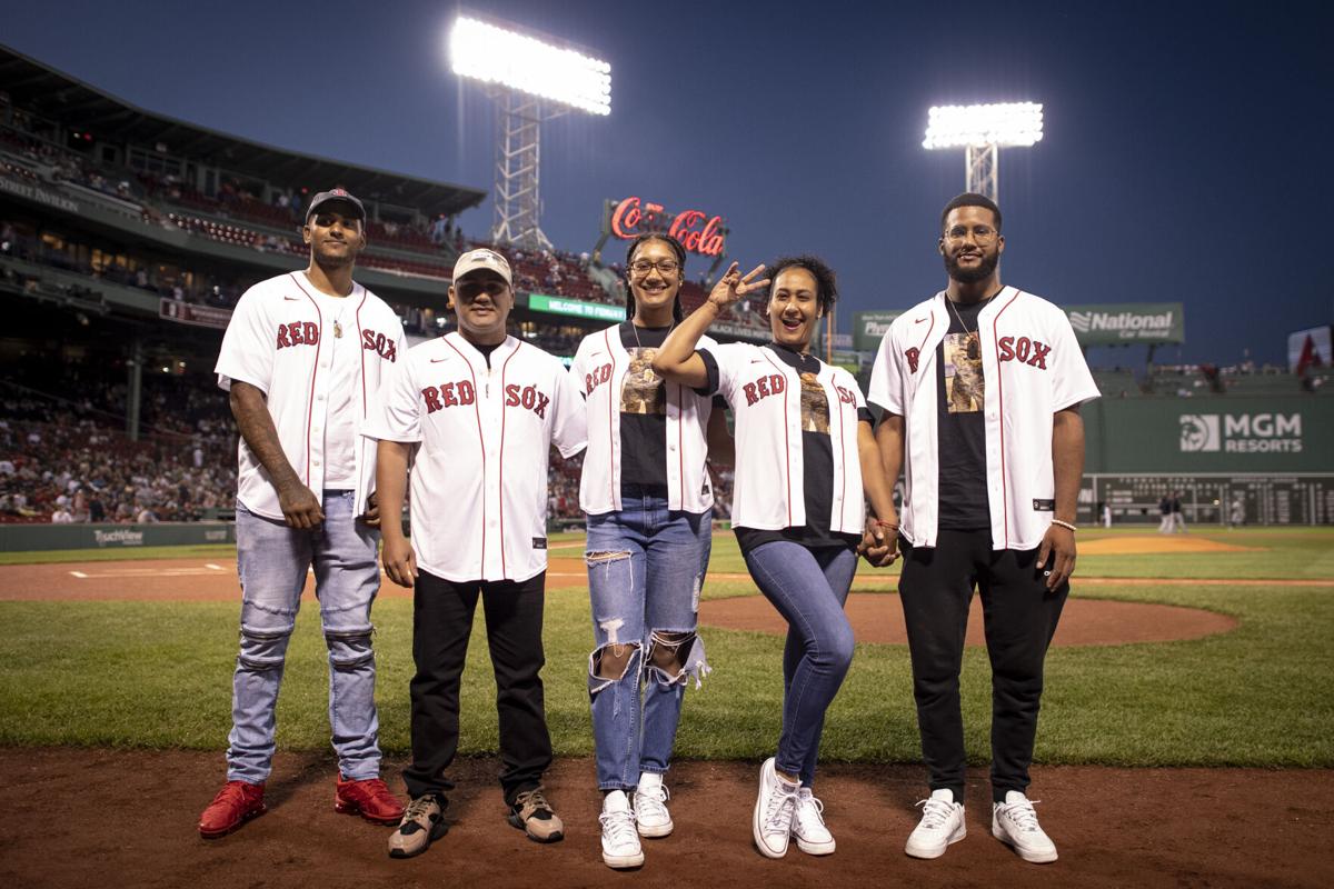 Red Sox honor family of Lawrence hero