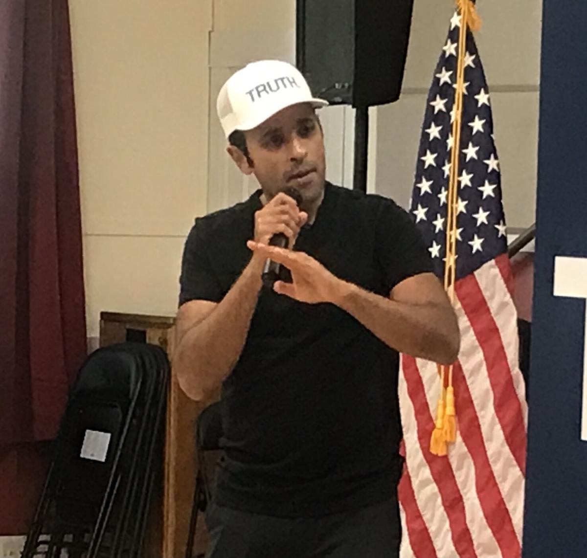 Vivek Ramaswamy leads town hall in Londonderry New Hampshire