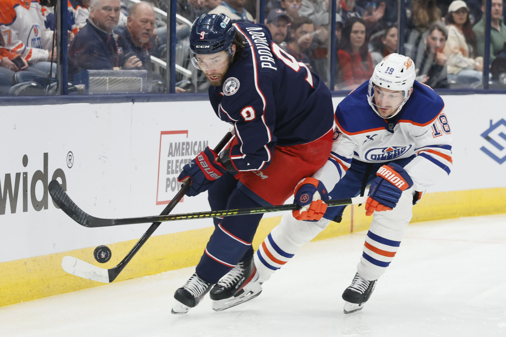 Pyyhtia Scores First NHL Goal As Blue Jackets Beat Oilers 6-1 ...