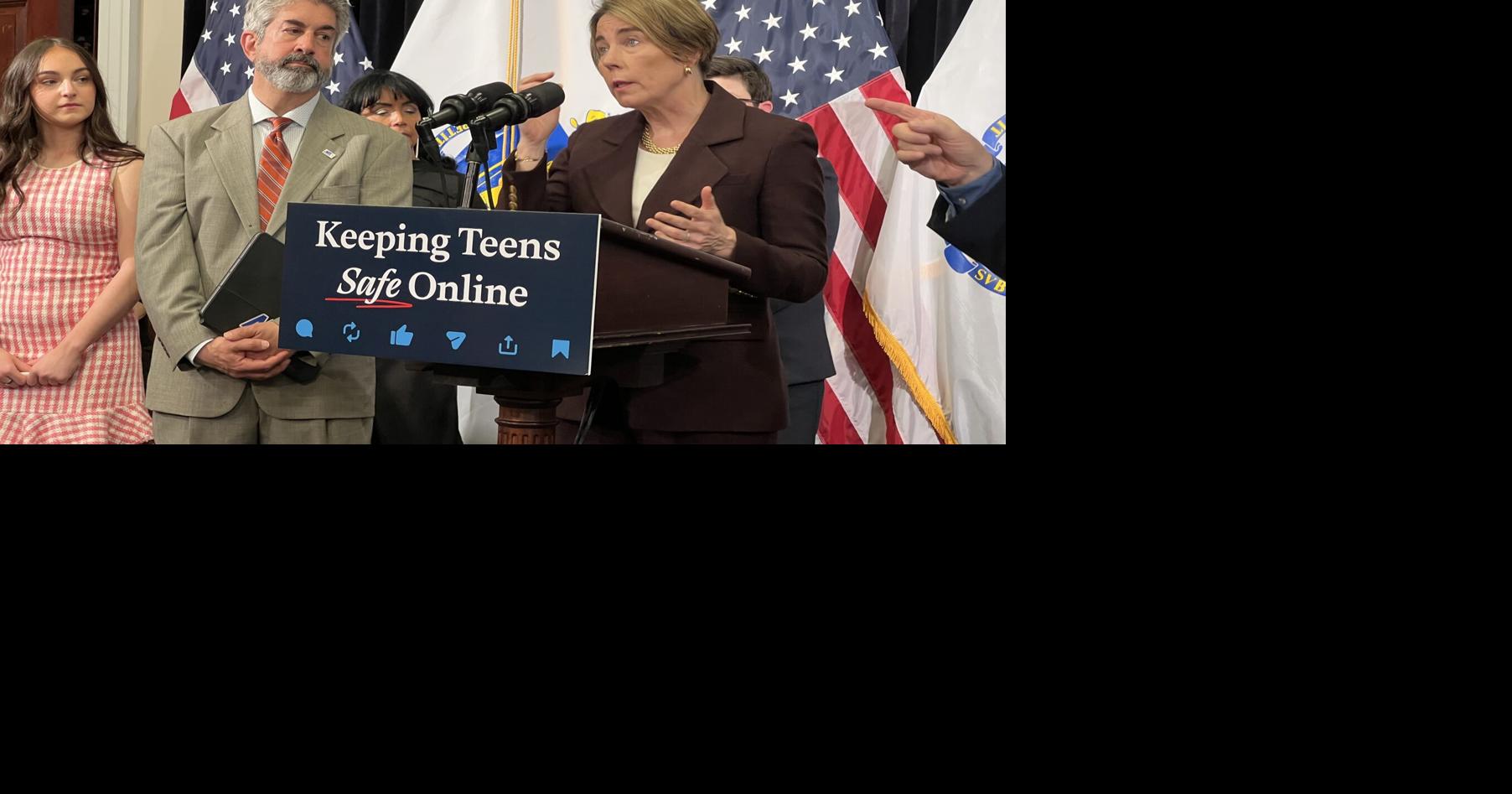 Healey proposes limits on teen social media access