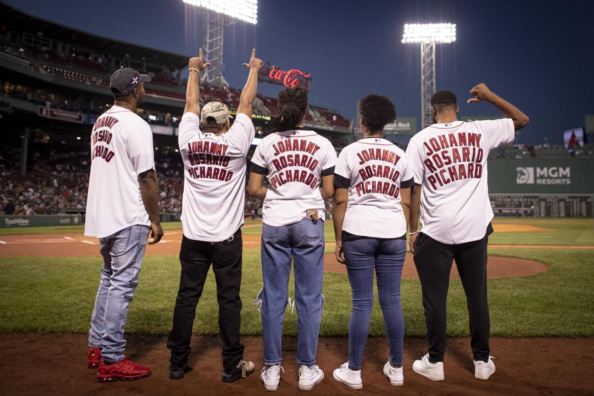 Red Sox honor family of Lawrence hero