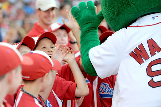 Tewksbury Little Leaguer Participates In Fenway Park Ceremony