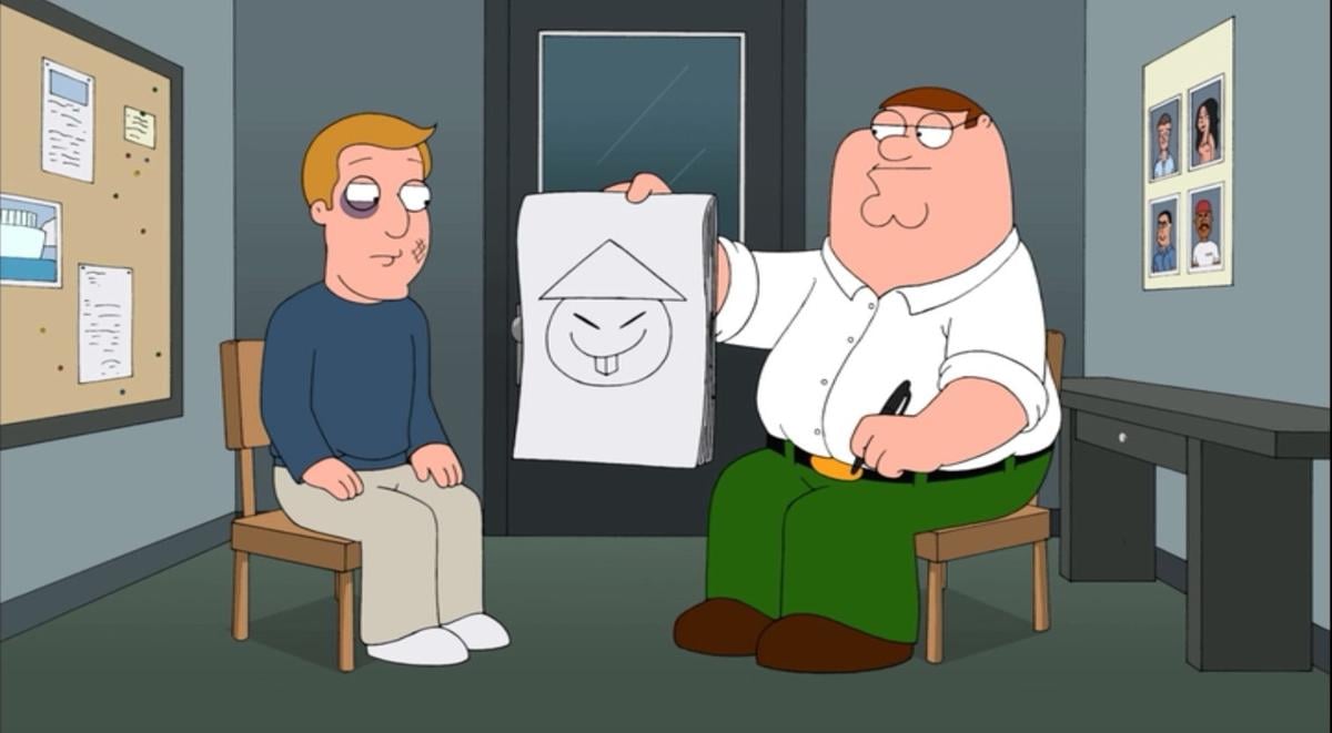 Escaped Killers Drawing Mimicked One On Family Guy Eagletribune Com Peter griffin is the main protagonist of the popular animated sitcom family guy. escaped killers drawing mimicked one