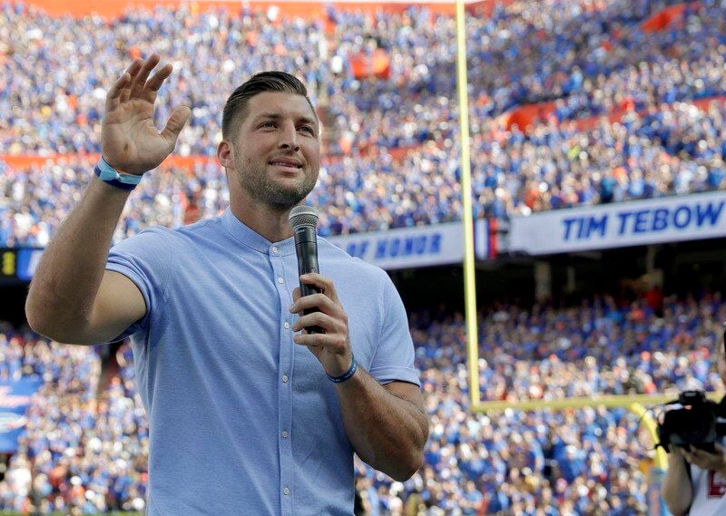 Tim Tebow MLB Tryout Highlights