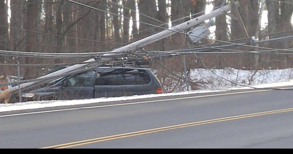 Car accident causes power outages in Derry, Chester News