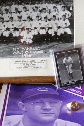 Rare 1936 Cleveland Indians Team Signed Baseball Bob Feller Rookie