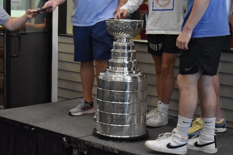 North Chelmsford native Jack Eichel gets hometown welcome at old skating  rink, Stanley Cup in tow