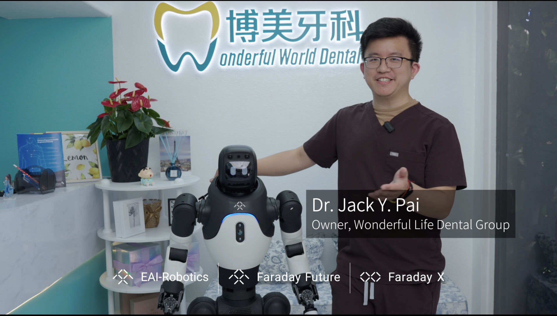 いあい Faraday Future Completes Delivery of EAI Robot FF Master™ to