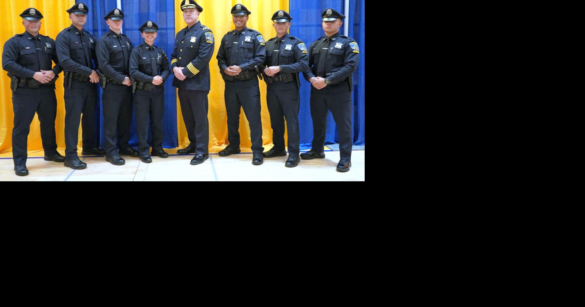 Methuen police 7 new officers Merrimack Valley